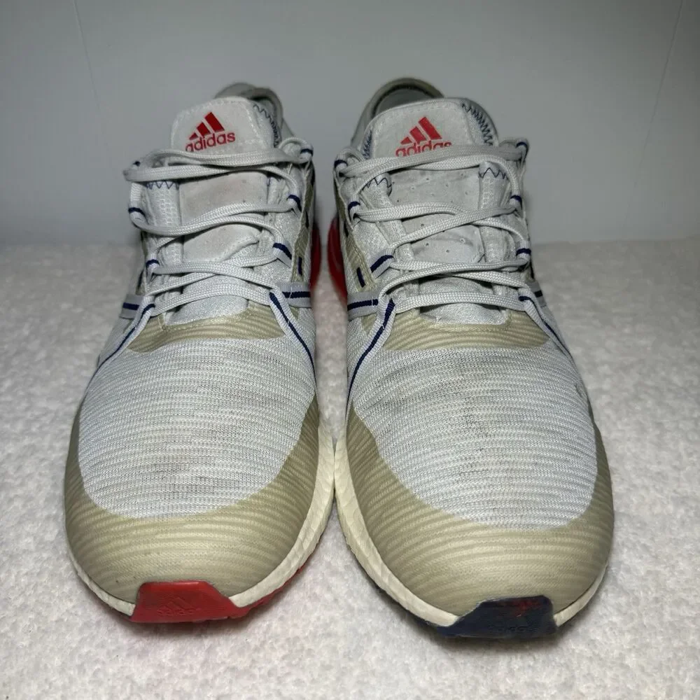 Adidas Men’s Solarthon GW3445 Gray Running Shoes Sneakers Size 13
